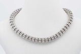 14k White Gold Diamond Cut Rope Chain Necklace 32.5 Grams 26 Inch Eb0726olxzsa