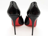Christian Louboutin Corneille 100 Black Patent Heels Size Eu 39.5 Do0825loxde