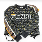 Fendi X Fila International Monogram Sweater Size Small Lh1124lrxde