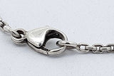 Louis Vuitton Sterling Silver Lockit Pendant Necklace 8.2 Grams 20 In Eb826lrxsa