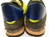 Valentino Garavani Rockrunner Camo Neon Yellow Sneakers Size 45 Ebeb0924crsa