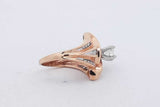 0.94cttw Diamond Ring In 14k Yellow Gold 4.8 Grams Size 5 Eb0726rxzsa