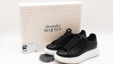 Alexander Mcqueen Pelle S Gomma Black Sneakers Size 35+ Sd0625crdu