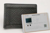 Gucci Diamante Black Leather Wallet Eb0926cxsa