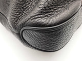 Louis Vuitton Selene Black Mahina Porforated Monogram Leather Bag Do0726irxde