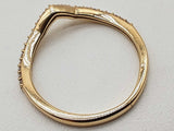1.14 Cttw Lab Grown Diamonds 10k Yg 4.7g 2 Ring Set Size 5.75 Do1125oxzde