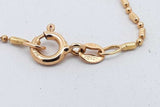 18k Yellow Gold Sun Pendant Necklace 4.4 Grams 15.5 Inch Eb0826worsa
