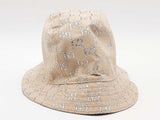 Gucci Bucket Hat White Size Medium Aa0726crsa