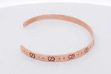 Gucci Icon 18k Rose Gold Cuff Bracelet 8.9 Grams Gucci Size 17 Eb0226erxsa