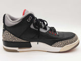 Nike 854262-001 Air Jordan Retro 3 Black Cement Shoes Size Us 11 Mens Do0925