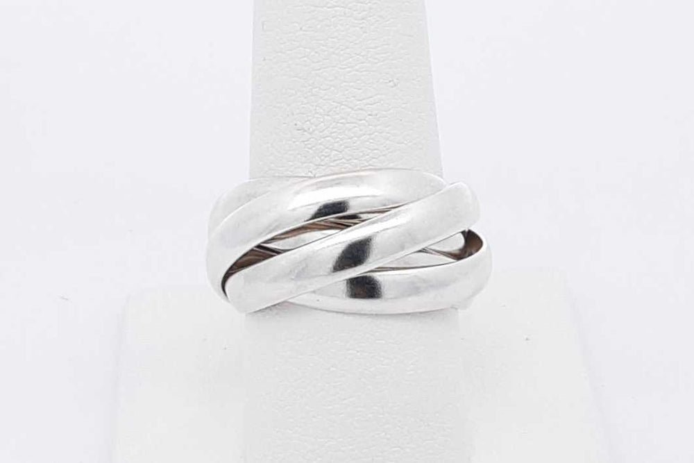 Tiffany & Co. Paloma Picasso 925 Melody 5 Band Ring 13 Grams Size