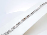 10.0 Cttw Lab Grown Diamond 14k White Gold Tennis Bracelet 14.8g 7 Inch Fwoixzdu
