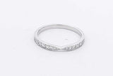 Tiffany & Co. Harmony Diamond Band Ring In Platinum 3 Grams Size 7 Eb0726ocrsa