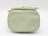 Prada Duet Bucket Bag In Acqua Green Renylon & Saffiano Leather Fw0326ixzdu