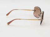 Louis Vuitton Lv Signature Metal Square Sunglasses Gold Aa1025ozxsa