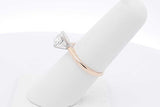 1.0ctw Diamond Solitaire Ring 14k Yellow Gold 2.2 Grams Size 6.25 Eb0226loxzsa