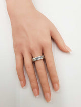 Chrome Hearts Forever Ring In Sterling Silver 11.1 Grams Size 8 Fw0626orzdu