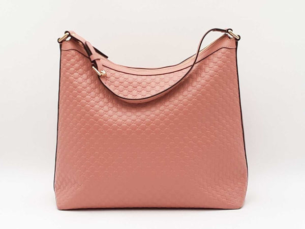 Gucci Margaux Shoulder Bag In Pink Microguccissima Leather Fw0725przdu