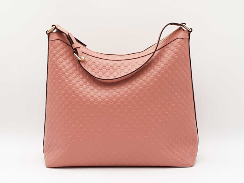 Gucci Margaux Shoulder Bag In Pink Microguccissima Leather Fw0725przdu