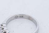 0.3cttw Diamond Ring In 14k White Gold 4.2 Grams Size 8 Eb0426ooxde