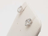 2.02 Cttw Lab Grown Diamonds 14k White Gold 1.1g Stud Earrings Do0826poxde