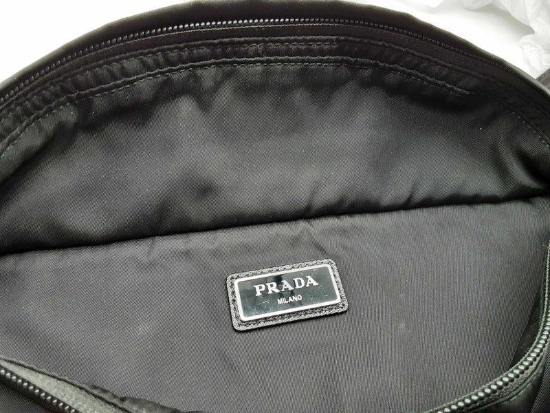 Prada West Pouch Black Nylon Waist Bag Do0824wcrde