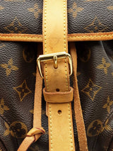 Louis Vuitton Bosphore Backpack In Monogram Coated Canvas & Vachetta Leather Fw0126izxdu
