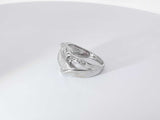 .35 Diamonds 14k White Gold 14k 5.5 Grams Ring Size 7 Sd0625oorsa
