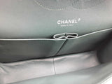 Chanel Jumbo Double Flap Dark Green Caviar Quilted Suede Shoulder Bag Do0125rxzxde