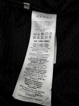 Gucci Maison De L'amour Black Velvet Zipper Sweater Size Xxl Do0425prxde