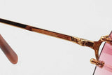 Cartier Heart Shaped Rimless Pink Gradient Sunglasses Eb0726rxzsa