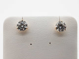 2.34 Cttw Lab Grown Diamonds 14k Yellow Gold 1.2g Stud Earrings Do0826poxde