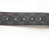 Louis Vuitton Lv Initiales Damier Graphite Reversible Belt 80/32 Sd0825lcrsa