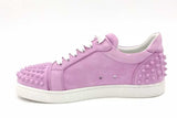 Christian Louboutin Vieira 2 Orlato Purple Suede Sneakers Size 38 Eb0926lorsa