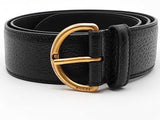 Gucci 573325 Black Belt / Buckle Size 34 Aa0826lzxsa