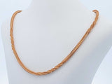 22k Yellow Gold 8 Grams Twisted Chain 16 In Aa0926lzxzde