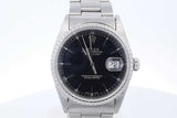Rolex Oyster Perpetual Datejust 35mm Stainless Steel Watch Eb0526prxzde