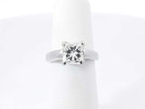 2.01 Ctw Diamond & 95% Platinum Solitaire Ring 8 Grams Size 5.25 Fw0926wsxzdu