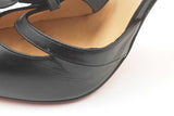 Christian Louboutin Fetish Bow Push Lock Ankle Straps Pumps Size 38 Eb0726loxsa