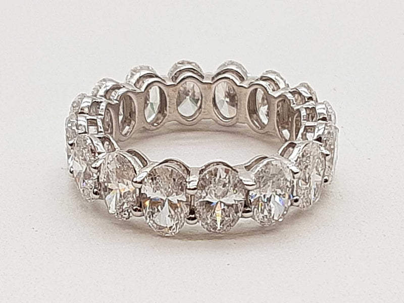 4.80 Cttw Lab Grown Diamonds 14k Wg 4.1g Eternity Band Size 6.5 Do1225lprxde