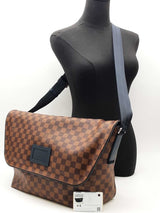 Louis Vuitton Damier Ebene Sprinter Messenger Gm Brown Aa0625czxsa