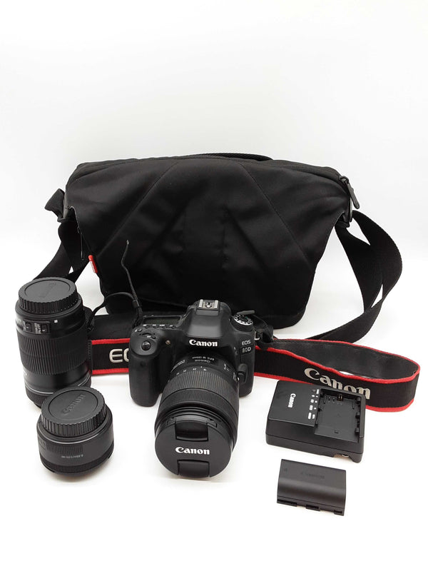 Canon Eos 80d Black Digital Camera Do0325oxzde