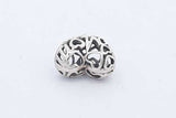 Pandora Sterling Silver Mom Heart Charm 1.1 Grams Eb0824rsa