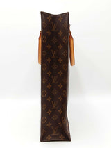 Louis Vuitton Sac Plat Handbag In Monogram Coated Canvas Fw0626eordu
