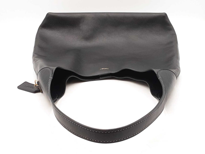 Coach Brooklyn Black Leather Shoulder Bag Fw1025crdu