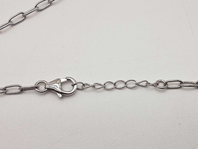 0.80 Cttw Lab Grown Diamonds 0.925 Silver 6.7g Bar Pendant Chain 19 In Do0525srde