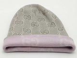 Gucci Wool Beanie Purple Reversible Aa0726rzsa