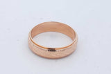 14k Yellow Gold Wedding Band 5.5 Grams Size 10.25 Eb0226llrde