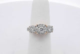 0.74cttw Diamond Ring In 14k Yellow Gold 4.2 Grams Size 5 Eb0926ixzsa