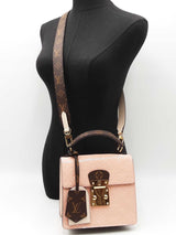 Louis Vuitton Spring Street Bag In Rose Ballerine Monogram Vernis Fw0126loxzdu